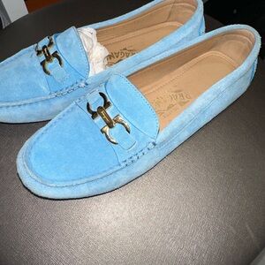 Size 6, ferragamo loafer. Women’s. Lightly used.